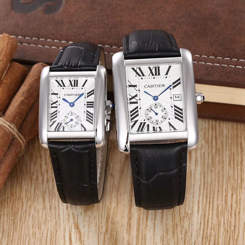 カルティエ時計正面デザイン